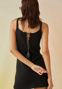 Tach Arya Hand Embroidered Knit Dress