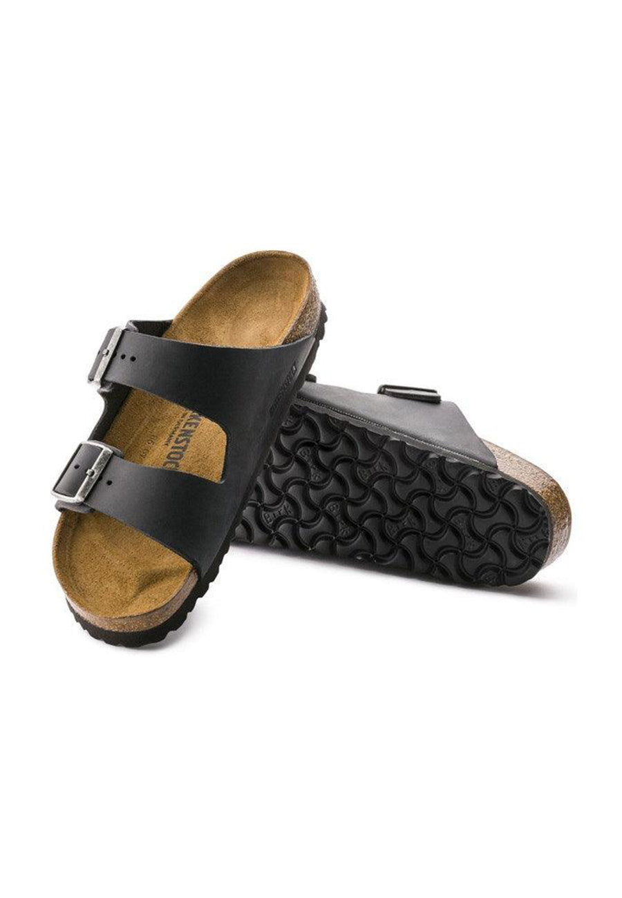 Birkenstock Arizona Oiled Leather Black - Uncommon