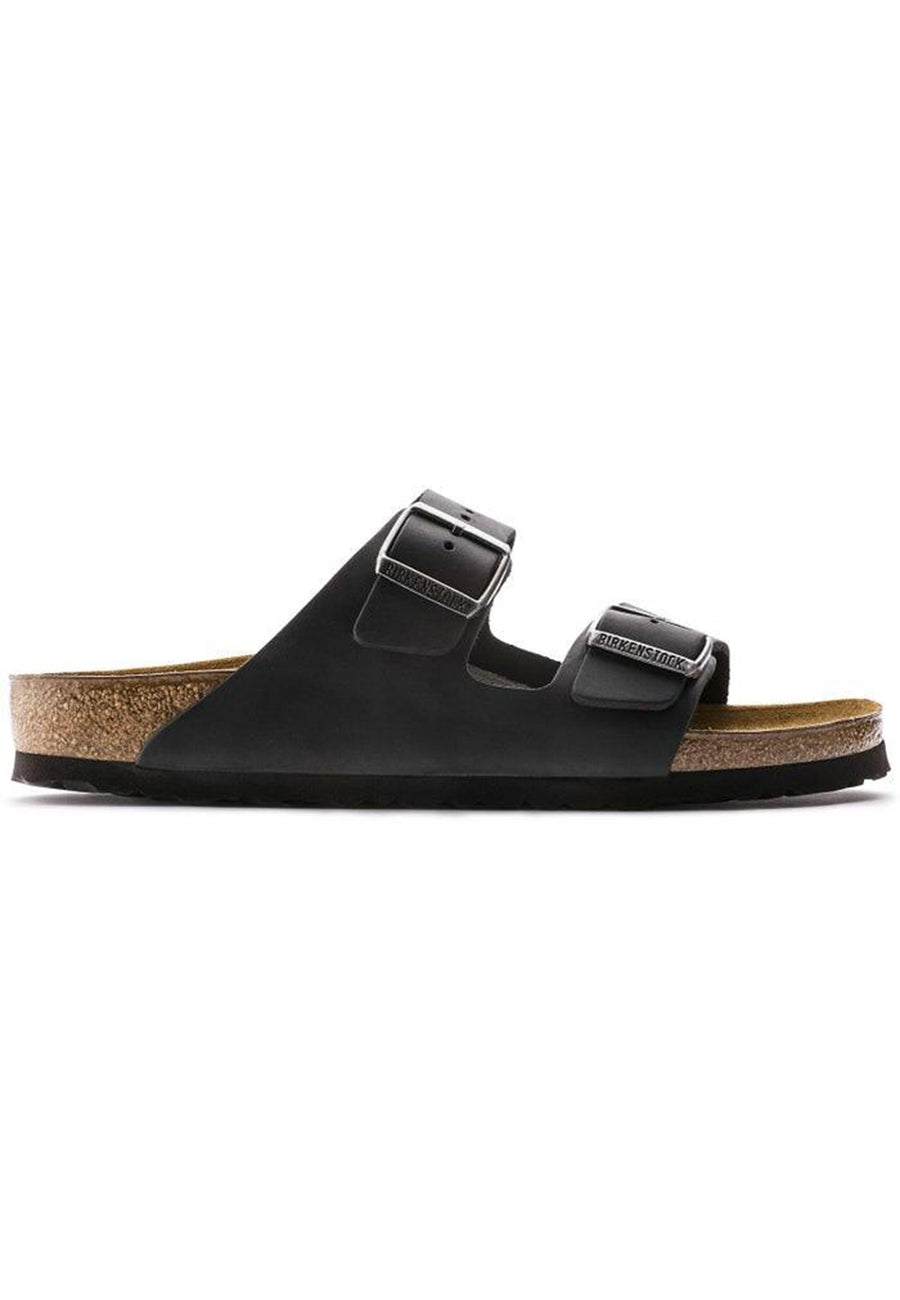 Birkenstock Arizona Oiled Leather Black - Uncommon