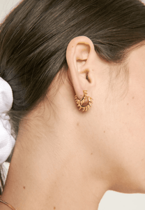 Brie Leon Sol Earrings Silver - Uncommon
