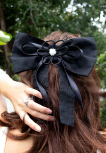 Caitlin Snell Georgie Hair Bow Rope Flower