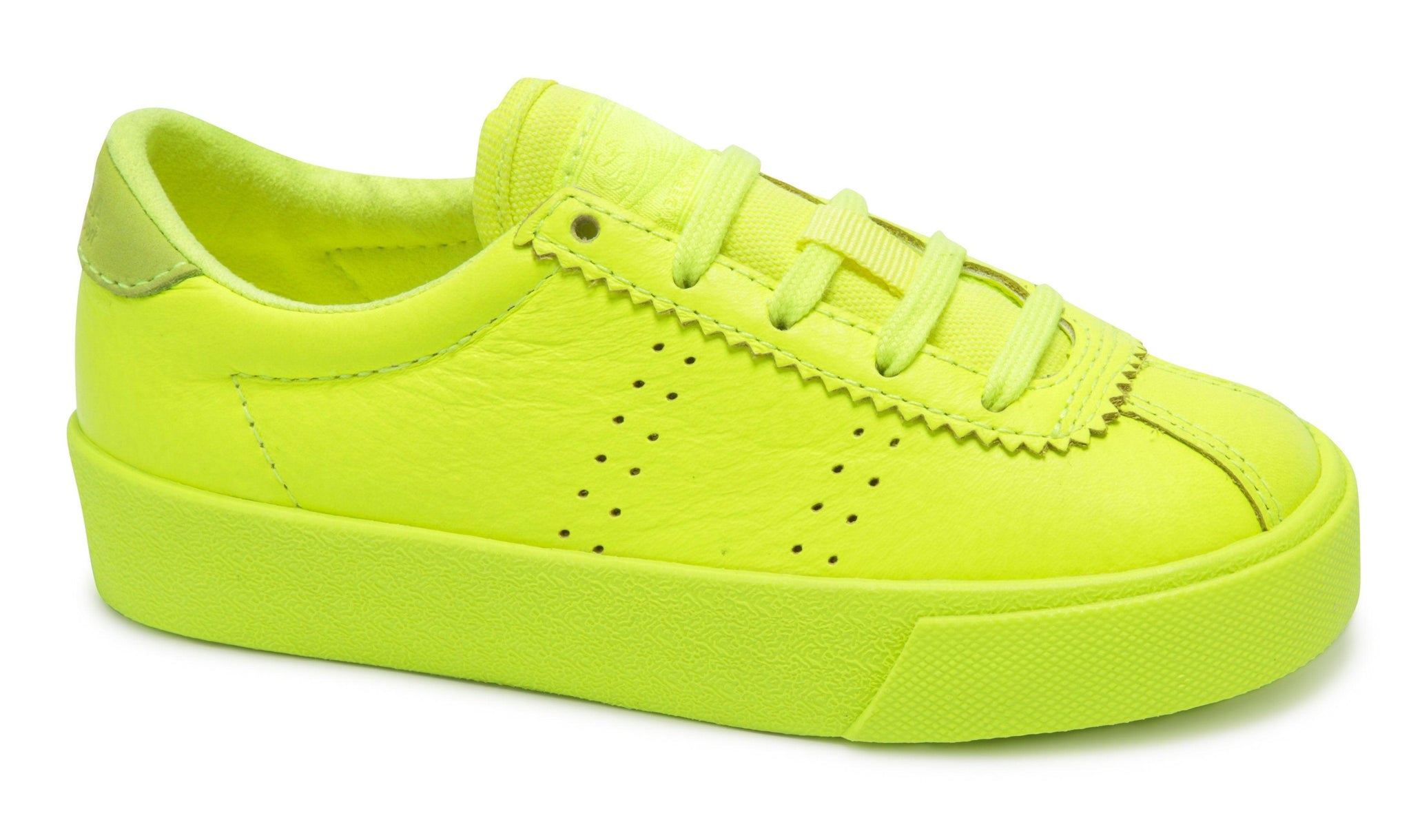 Superga 2843 Clubs Comfleau Total Yellow Fluo - Uncommon