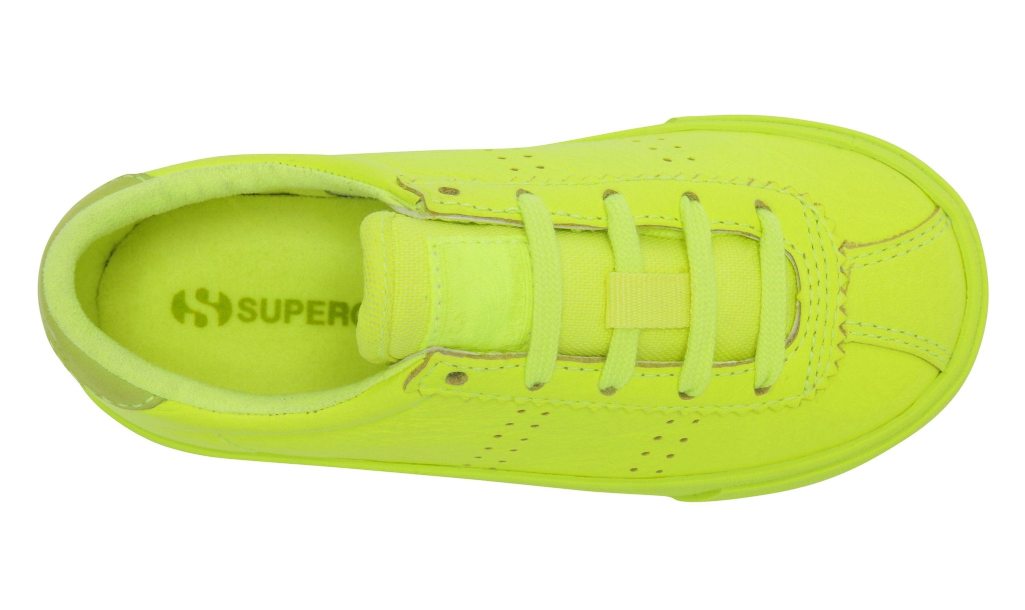Superga 2843 Clubs Comfleau Total Yellow Fluo - Uncommon