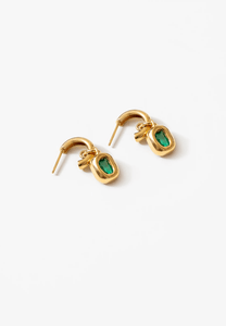 Wolf Circus Celeste Earring Gold Green - Uncommon