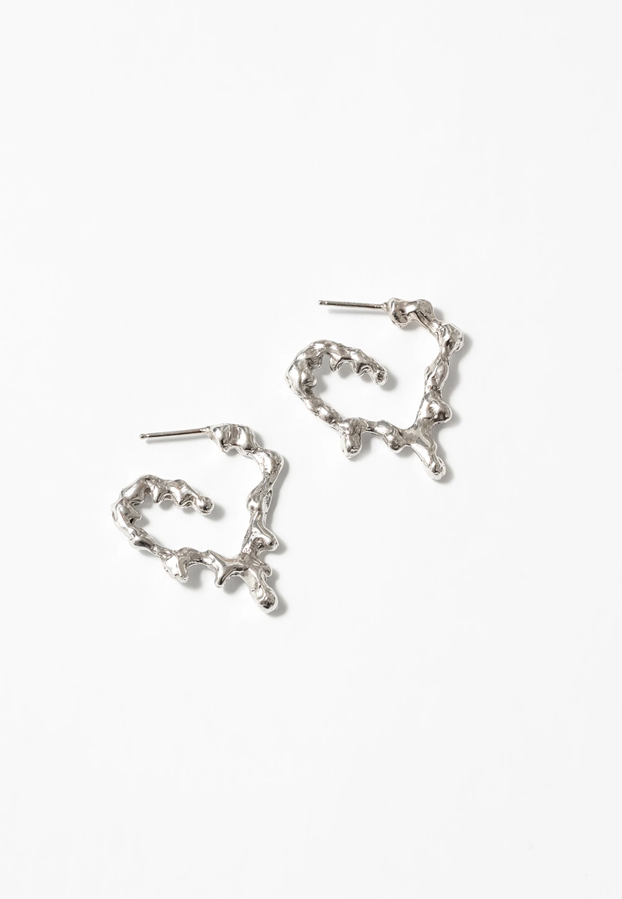 Wolf Circus Miriam Earrings Large Silver